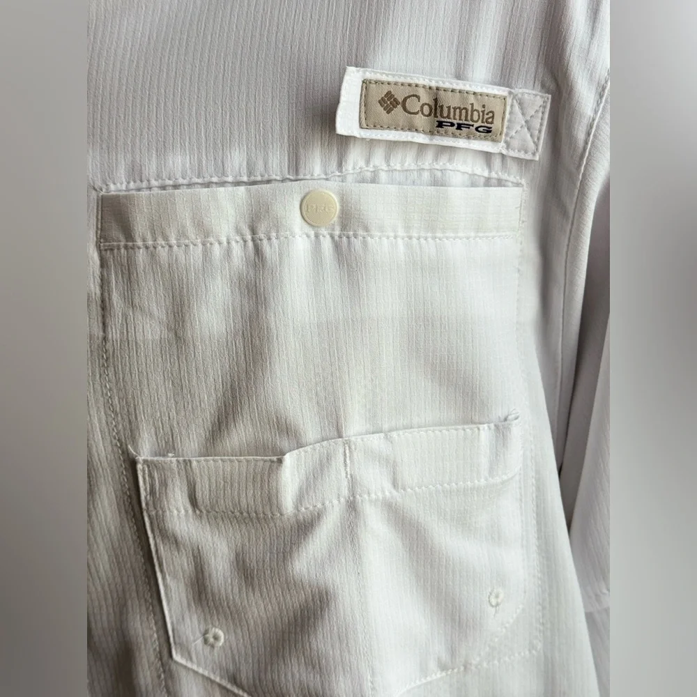 Columbia PFG Mississippi State Bulldogs Soft Long Sleeve Shirt, Men's Size Med. - Picture 4 of 16